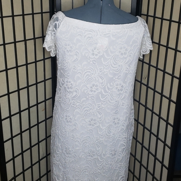 Ambiance White Sun Dress - Picture 3 of 4